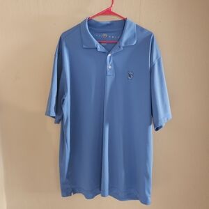 Men's Blue Nike Golf Shirt